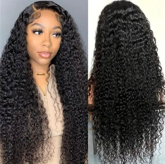 Bleached Knots Water Wave HD Lace Front Wig With Preplucked Natural Hairline