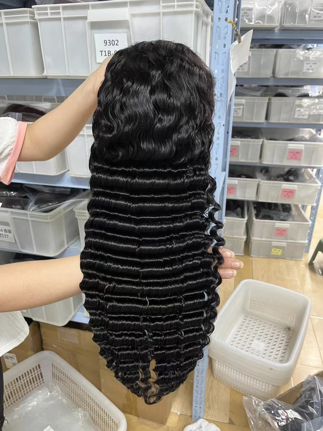 Cheap Deep Wave Human Hair Lace Front Wig Raw Indian Virgin Hair Glueless Full Hd Lace Wigs HD Lace Frontal Wigs For Black Women